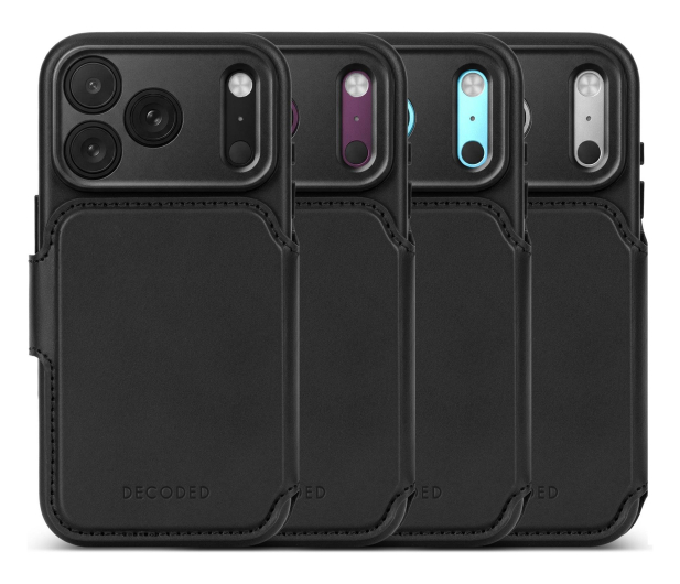 Decoded Leather Detachable Wallet do iPhone 18 Pro MagSafe (black) - 1586670 - zdjęcie 7